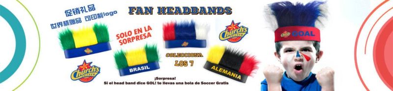 Wig Headband Foortball Fans of Crazy Hair Spirit Hair