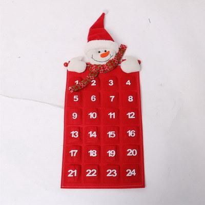 Cheap Price Good Quality Red Christams Felt Table Cloth