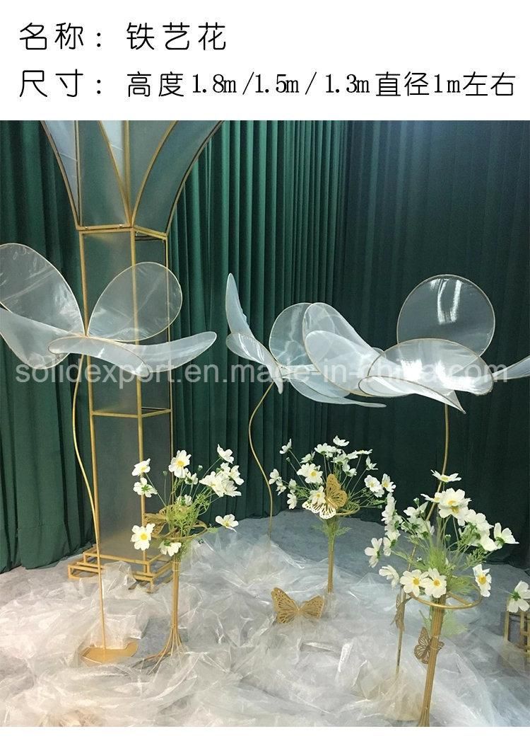 Misty Flowers Artificial Flowers Props Decoration for Wedding Stage