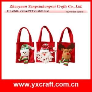 Christmas Decoration (ZY16Y277-1-2-3 28X14CM) Christmas Gift Bag Christmas Happy Day Decoration