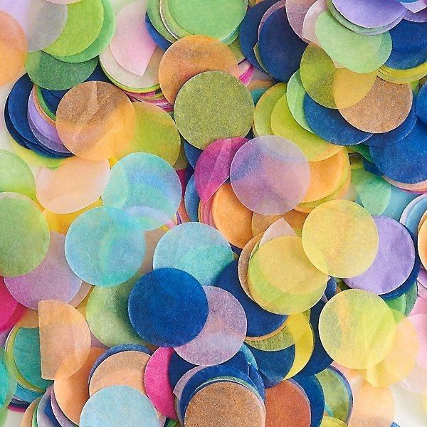 Foil Metallic Glitter Confetti Paper Confetti for Wedding Birthday Carnival Party Halloween