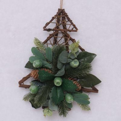 Wholesale Artificial Green Wreath for Christmas Decor