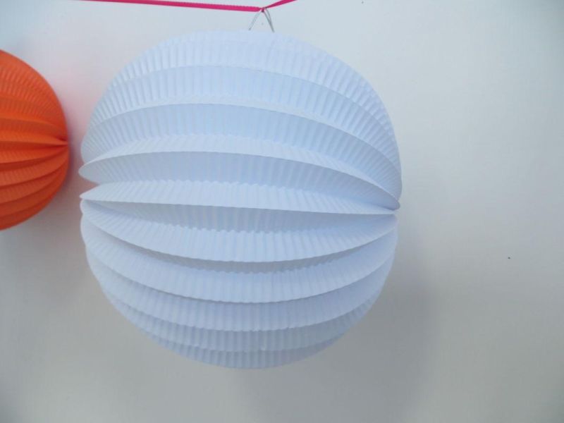 Chinese Watermelon Round Paper Lanterns for Party Favor