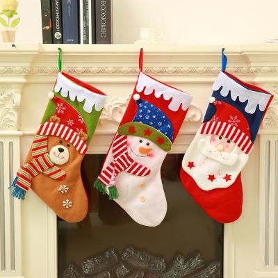 Cheap Vintage Christmas Ornament Socks Christmas Gift Christmas Decoration Christmas Socks