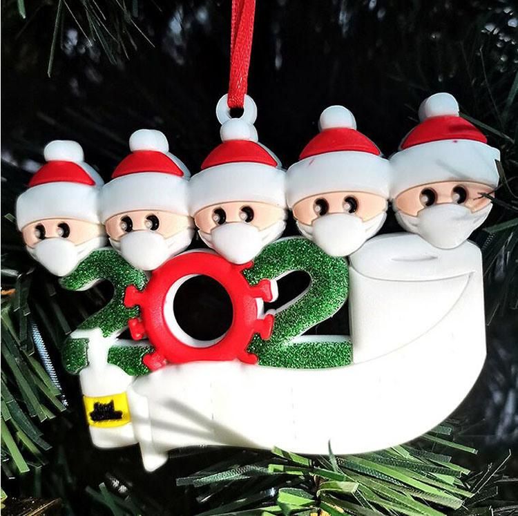 Christmas Ornament DIY Greetings 2020 Christmas Tree Decoration