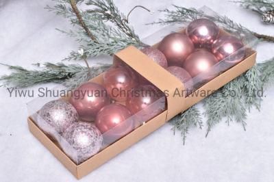 New Design High Sales Christmas Ball for Holiday Wedding Party Decoration Supplies Hook Ornament Craft Gifts