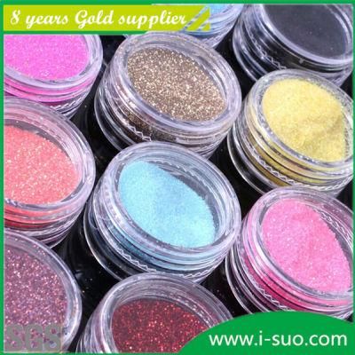 Colored Glitter Powder for Nail Arts