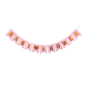 Umiss Paper Bunting Party Decoration Gold Foil Baby Shower&#160; Banner