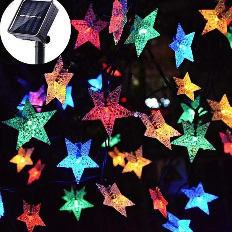 Solar LED Bubble Crystal Ball Light Indooor Outdoor Garden Waterproof Fairy Light for Christmas