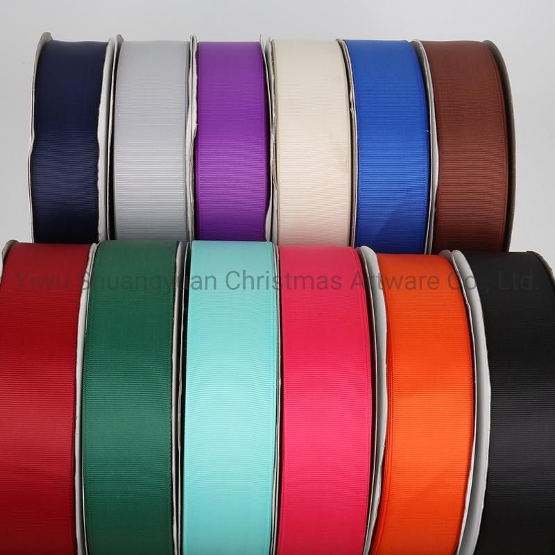 New Colourful Satin Ribbon for Weeding Christmas Party Gift Baking Packing Bow Card Decoration