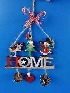 Home Decoration Hanging Wood Crafts with Letter Home