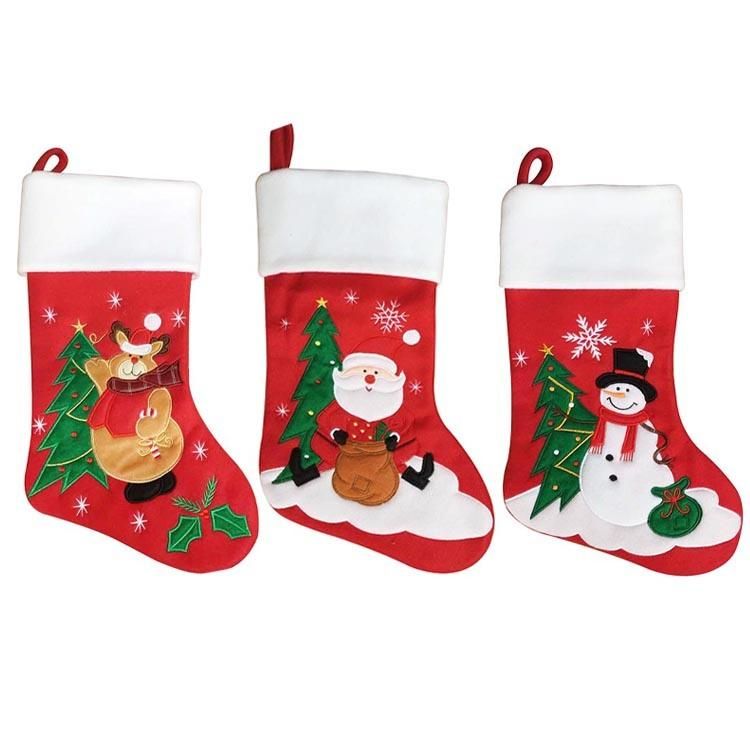 Xmas Decoration Supplies Wholesale Christmas Gifts Xmas Hanging Snowman Stocking