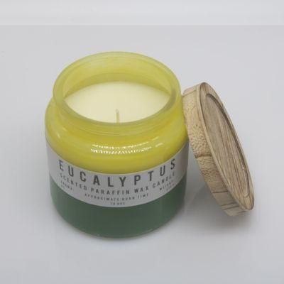 10*10cm Eucalyptus Fragranced Waxfill Candle for Home Decor