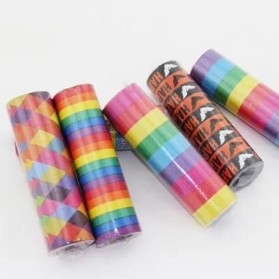 Colorful Party Paper Serpentine Streamer for Decoration