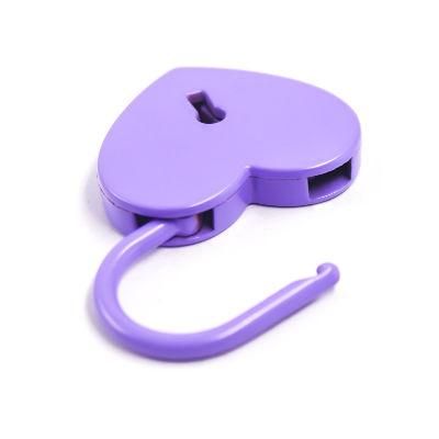 Metal Pad Lock Xmm-6034 Factory Produced Cute Small Key Lock for Holiday Gift Items Luggage Heart Lock
