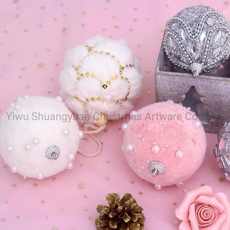 2020 New Design String Wrapped Foam Christmas Balls Christmas Tree Balls Christmas Ornaments Balls