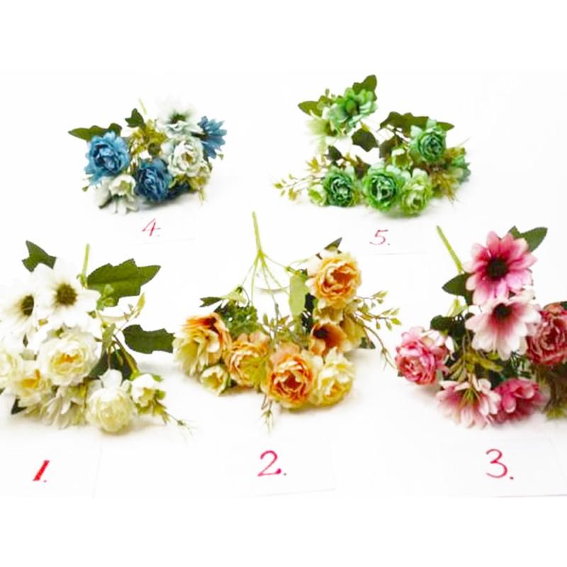 Christmas Artificial Flowers for Holiday Wedding Party Decoration Supplies Ornament Craft Gifts