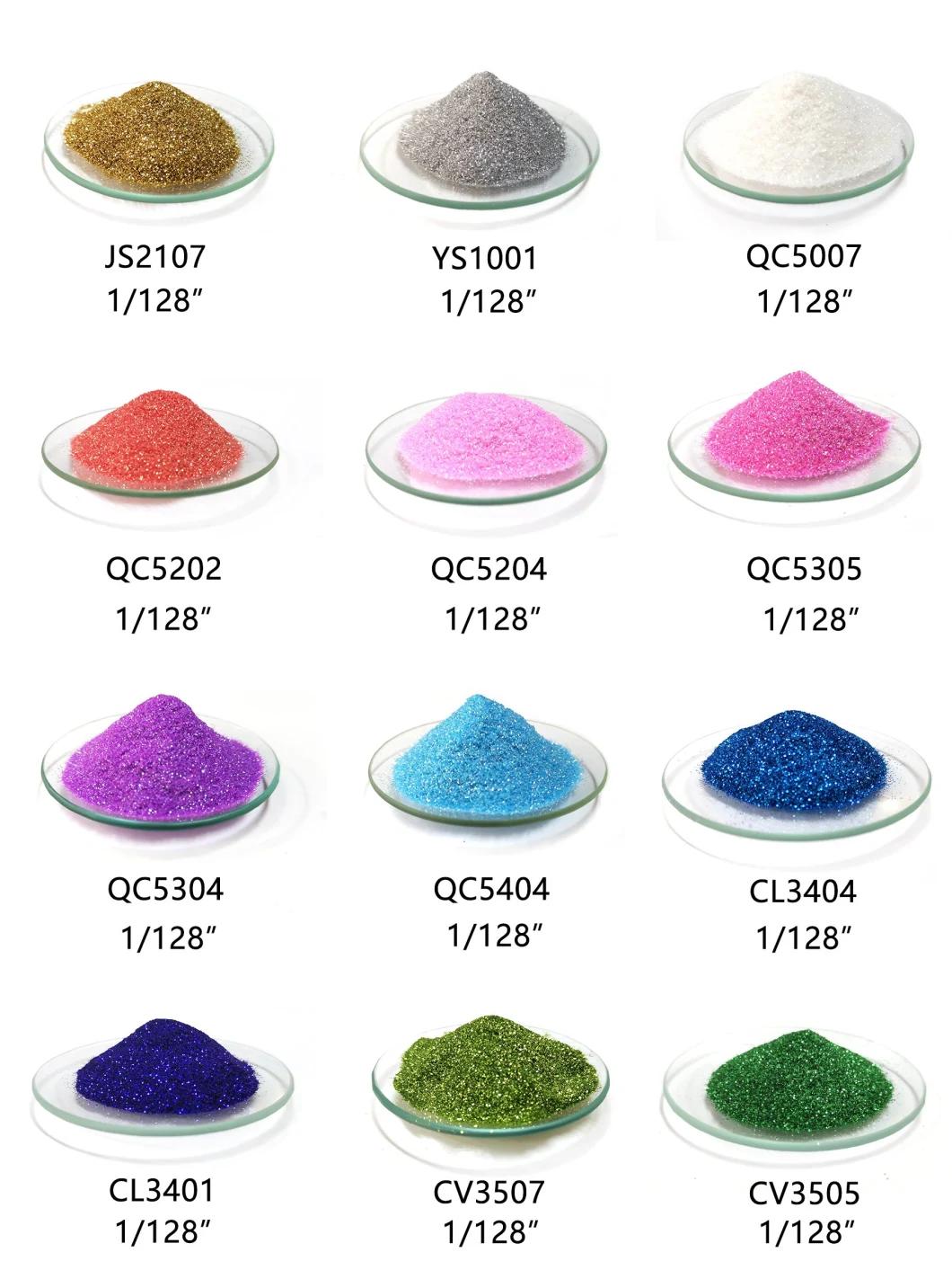 New Type Colored Glitter Powder for Crafts