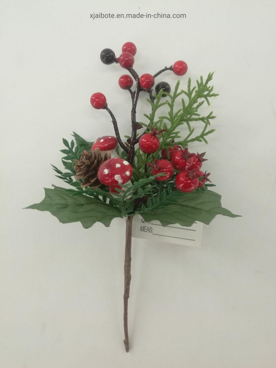 Litter Xmas Picks with Some Fruit Berries