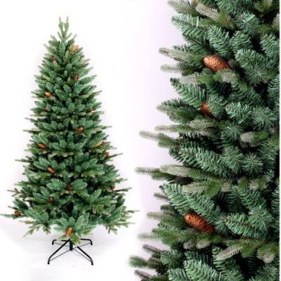 Yh1906 Directly Manufacturer PVC and PE Artificial Christmas Tree 180cm Christmas Tree Decoration High Quality Christmas Trees