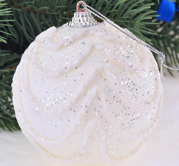 Luxury Christmas Ornaments Ball with Glisten Color