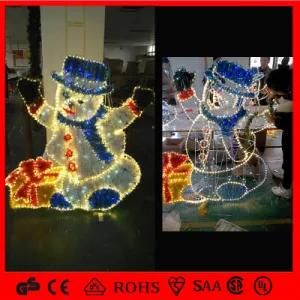 LED Christmas Decoration Snowman Motif Light