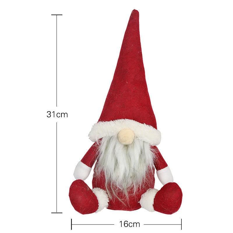 Christmas Faceless Doll Merry Christmas Decorations for Home Cristmas Ornament