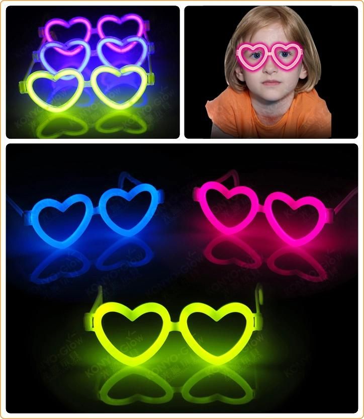 Glow Glasses Plastic Glasses Popular Children Toys (YJD5190)