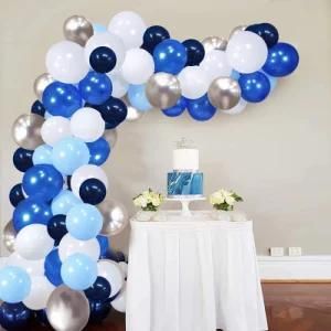 120PCS Blue Balloon Arch Garland Party Wedding Decoration Supplies