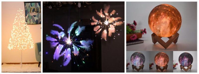 Acrylic Christmas Decoration Light with LED