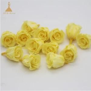 2~3 Cm Natural Long Lasting Decorative Flower Roses for Christmas Gifts &amp; Crafts