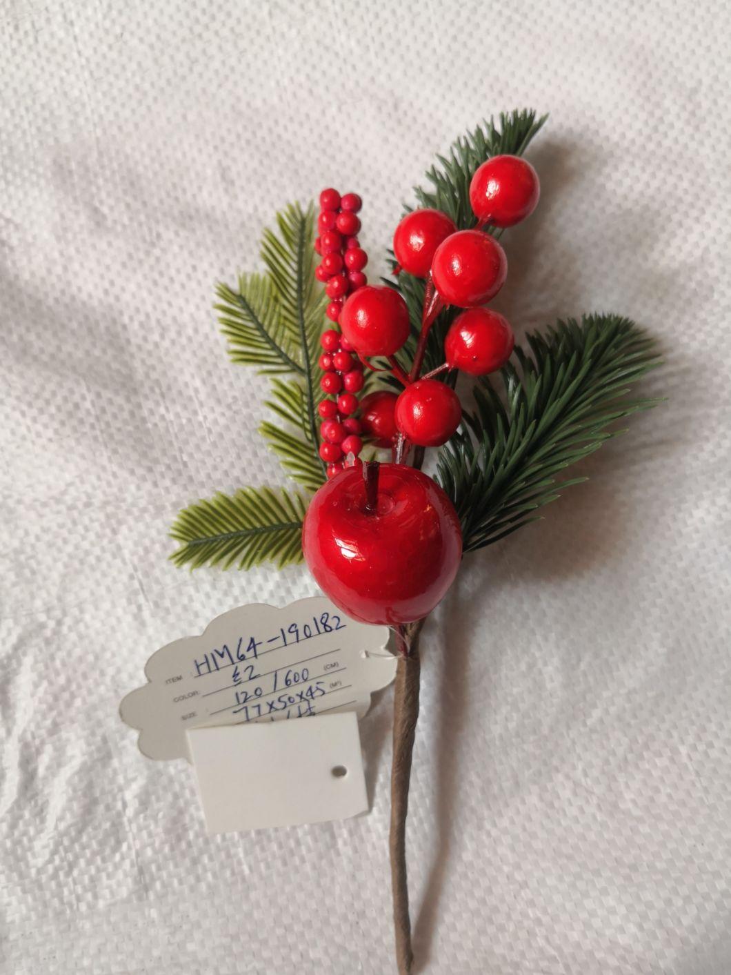 Factory Christmas Artificial Red Berry Decorations