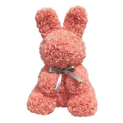 Preserved Foam Romantic Birthday Cute Gift Rose Rabbit Valentine Rose Rabbit