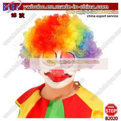 Party Afro Wig Clown Gifts Headwear Yiwu China Express Hair Wig Fans Wig (B2020)