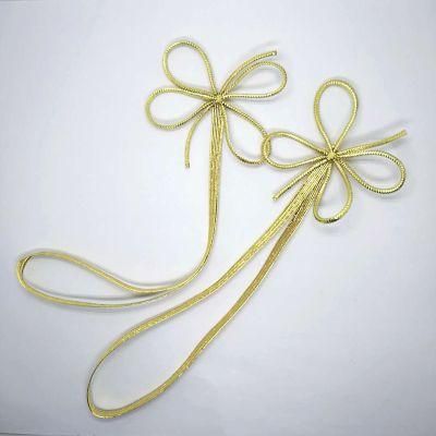 Metallic Stretch Loops, Elastic Cord Ribbon, Gift Box Bows