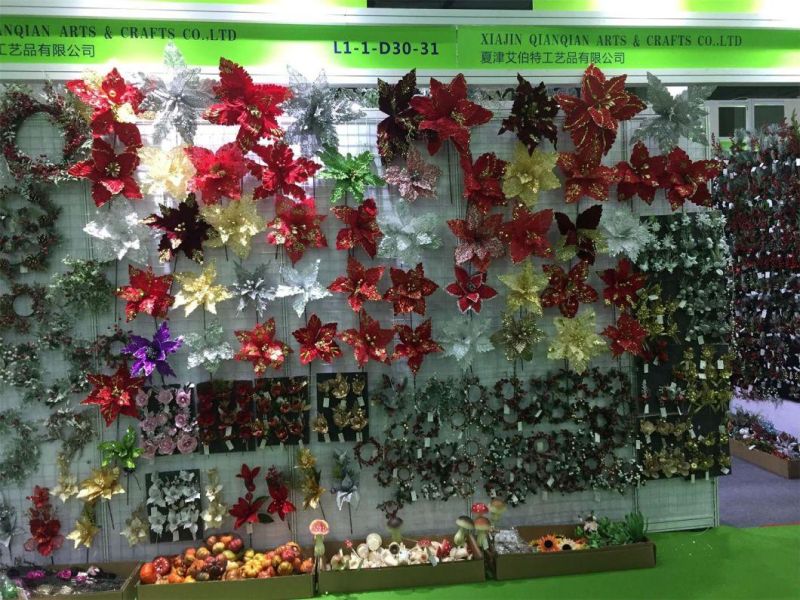 Supply Artificial Acrylic Christmas Decoration Flowers
