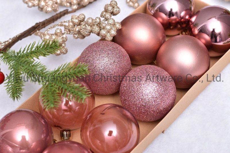 New Design High Sales Christmas Ball for Holiday Wedding Party Decoration Supplies Hook Ornament Craft Gifts