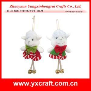 Christmas Decoration (ZY14Y679-1-2) Merry Christmas Sheep Christmas Supplies