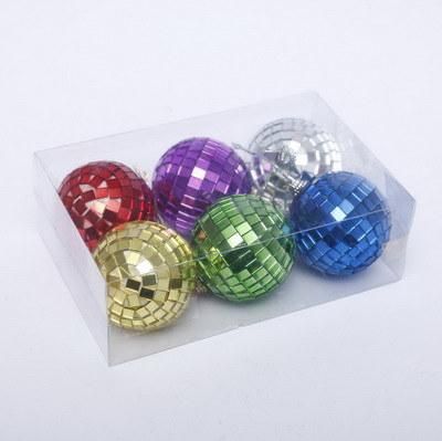 Wholesale Muticolor Assorted 6cm Foam Small Disco Ball for Indoor Decoration
