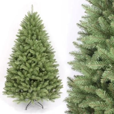 Yh2120 Best Seller 2021 New Green PVC Christmas Tree 180cm with Metal Stand for Decoration