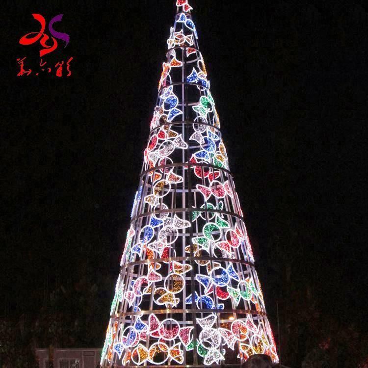 Holiday Decoration PVC Lighting Christmas Tree