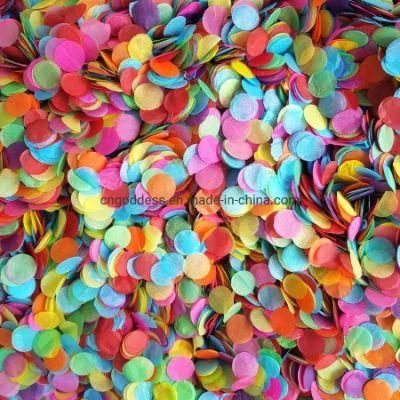 Tissue Paper Confetti Colorful Circle Paper Confetti Round Table Confetti Dots for Birthday Party Decorations