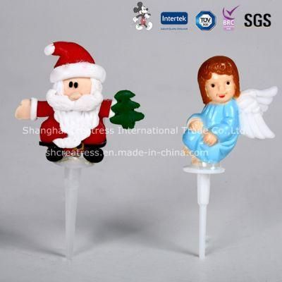 Wholesale Plastic Christmas Cake Decoration