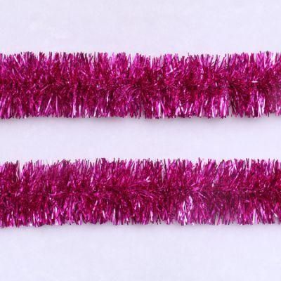 Colorful Christmas Tree Hanging Ribbon Party Tinsel Garland Home Scene DIY Wedding Hanging Ornament Party