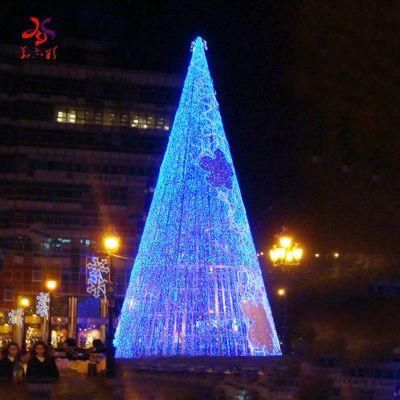 Outdoor Event Decor Giant LED Light up Christmas Motif Tree