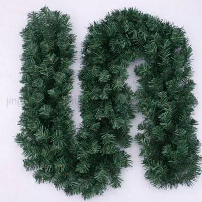 Regular Green PVC Christmas Garland for Home Decoration