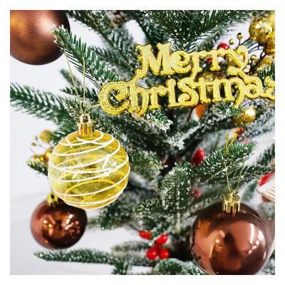 Organizer Outdoor DIY Hanging Wholesale 2022 Wholesale Luxury Xmas Christmas Balls with Logo