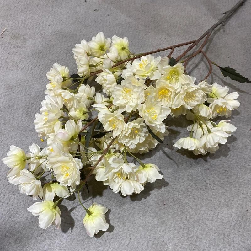 Hot Sales Luxury High Quality Flowers Wedding Decor Artificial Flower Cherry Blossom