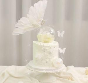 Anniversary, Wedding, Baby Shower and Birthday Party Angel Wing Cake Topper