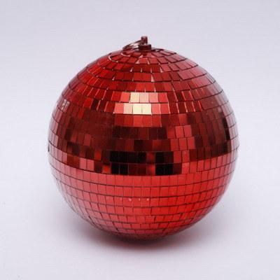Factory Sell Good Quality Disco Room Use 80cm Red Mirror Foam Disco Ball